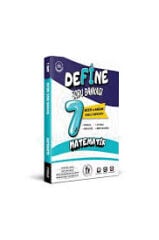 Define Yayınları 7. Sınıf Matematik Soru Bankası