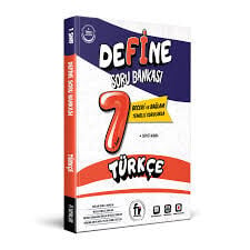 Define Yayınları 7. Sınıf Türkçe Soru Bankası