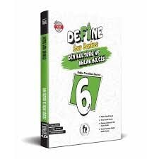 Define Yayınları 6. Sınıf Din Kültürü ve Ahlak Bilgisi Soru Bankası