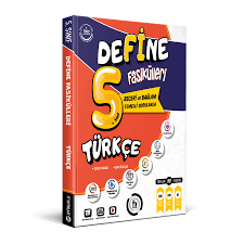 Define Yayınları 5. Sınıf Türkçe Fasikülleri