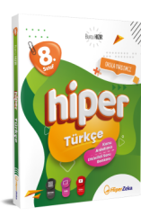 8. Sınıf Türkçe Konu Anlatımlı Etkinlikli Soru Bankası (Hiper Zeka)